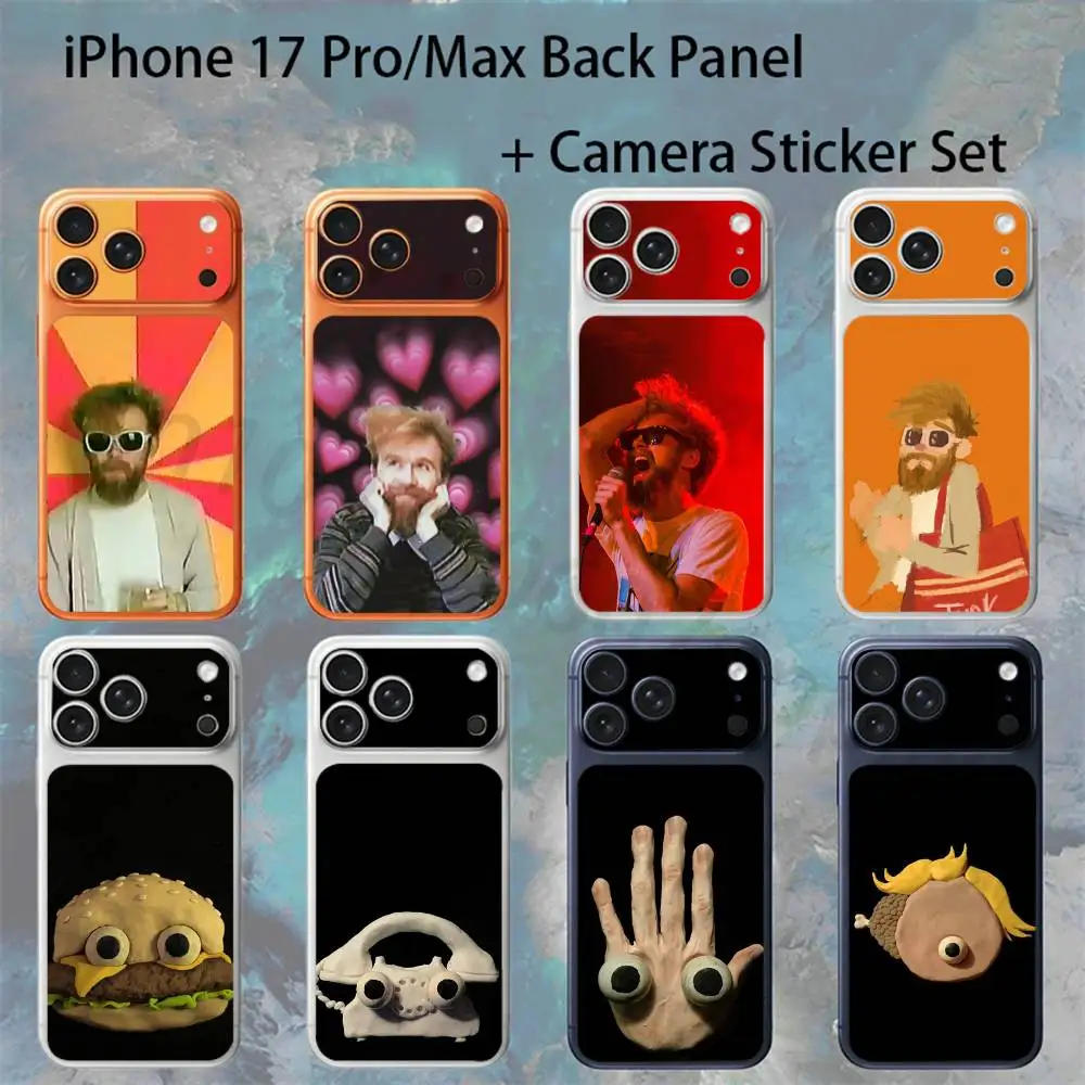 

Jack Stauber Album For iPhone 17 pro Max/17 pro Full Cover Decal Skin Wrap Colorful Rear Protective Sticker Film