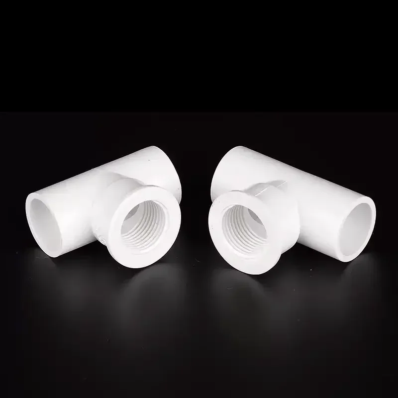 1-20PCS WhiteBlueGrey PVC 티 조인트 Ｗater 공급 커넥터 수족관 물고기 탱크 정원 관개 물 파이프 커넥터 20mm-32mm