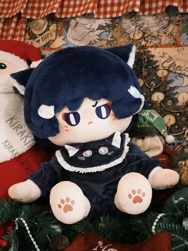 

Genshin Impact Balladeer 40cm Figurine Dress-up Garage Kits Puppet cosplay Cotton Maumet moppet Otaku Christmas Present