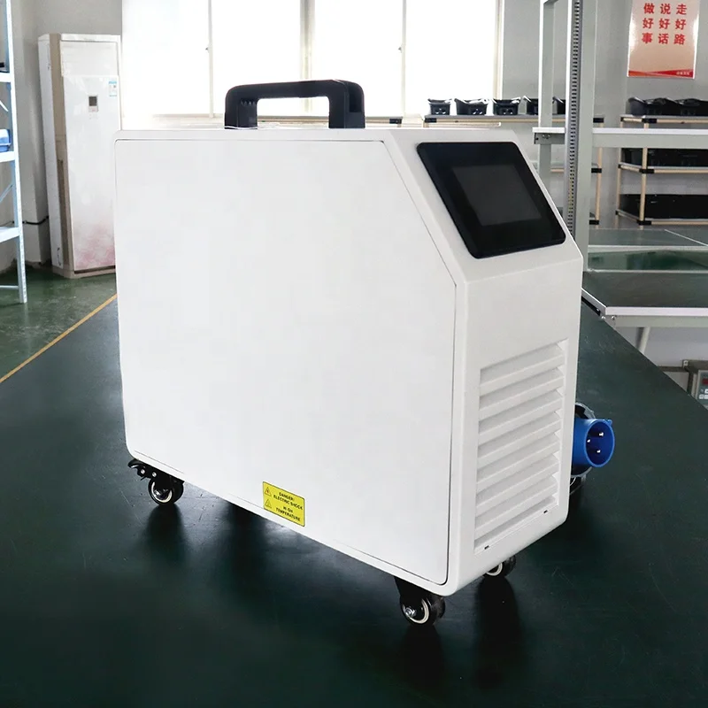 20kw محطة شحن متحركة سريعة المحمولة Ccs2 Dc Ev شاحن لمركبات الطاقة الجديدة #5