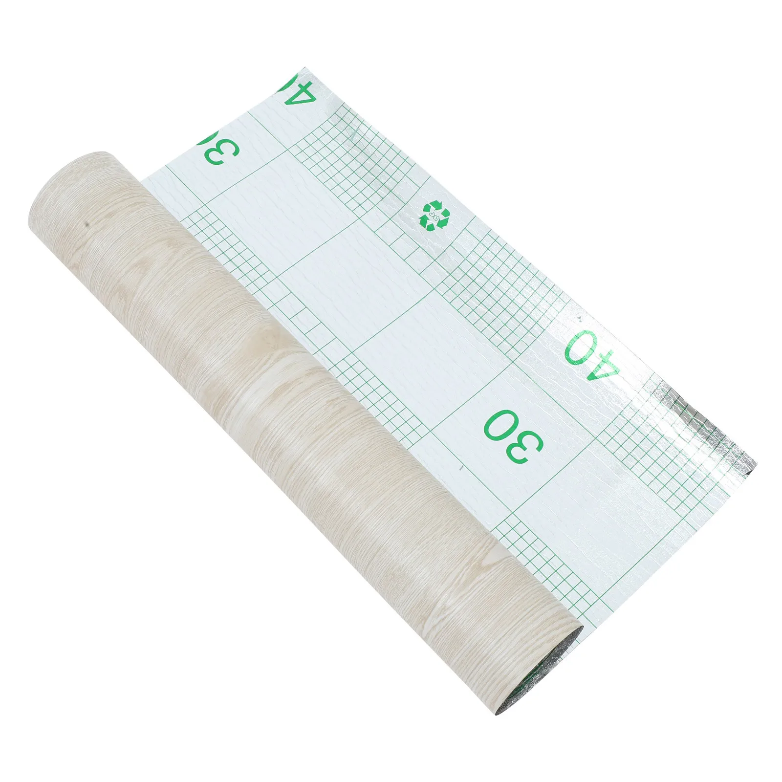 

1 Roll Peel and Stick PVC Flooring Enhanced Durability Floor Stickers for High Traffic Areas Simple Installation Anti Slip