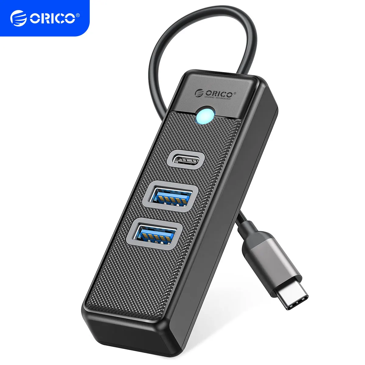 ORICO-Multi Type C Splitter 2 Ports USB 3.0 1 USB C HUB 5Gbps High Speed OTG Adapter for PC Computer Accessories Macbook Pro