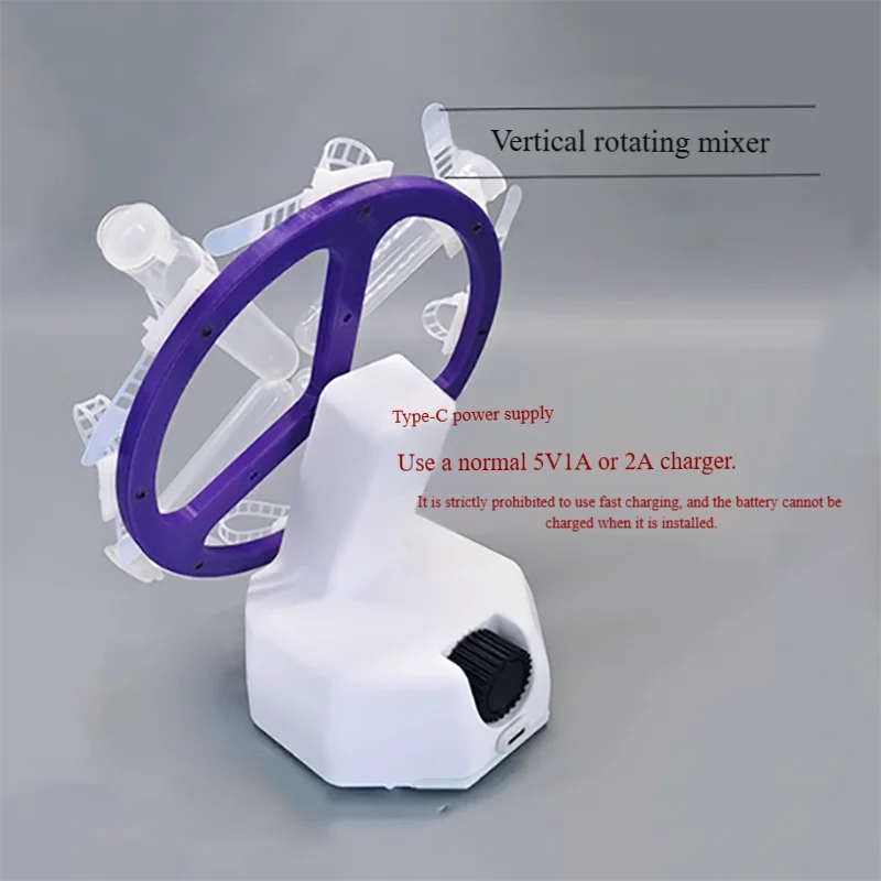 Small desktop rotating mixer vertical rotating sample mixer centrifuge tube EP tube blood collection tube reagent mixing