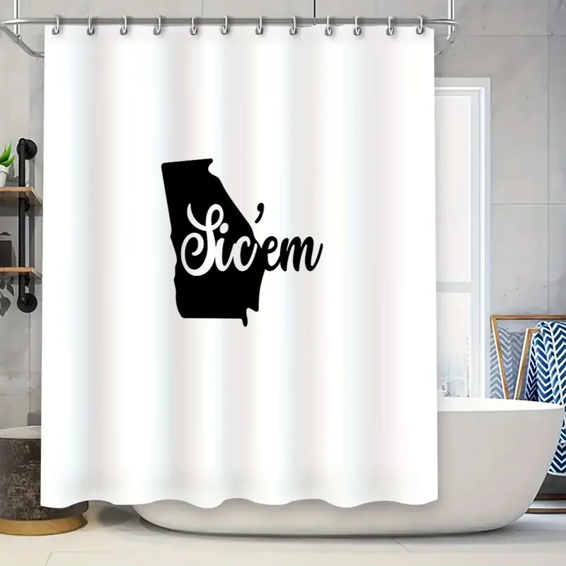 

Занавеска для душа без рамы на берегу моря, узор океанской волны, водонепроницаемый декор для ванной комнаты, морские пейзажи, синий, бирюзовый, домашний текстиль Artisti