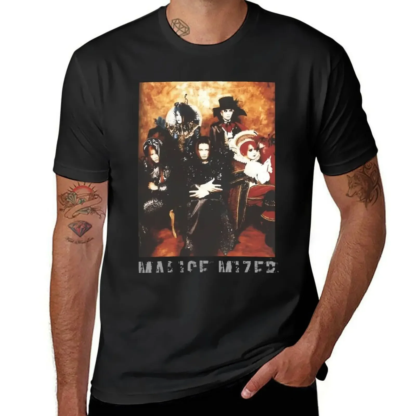 Malice Mizer T-Shirt cotton graphic tees graphic shirts graphic t shirt vintage plus sizes mens champion t shirts