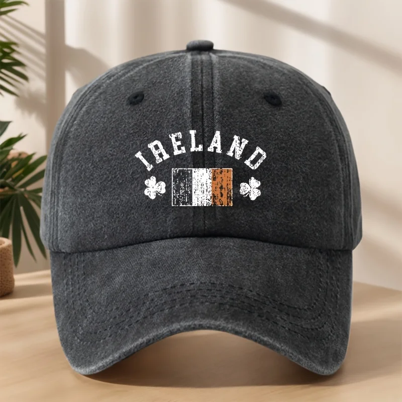 

Ireland Flag Baseball Cap | Vintage Washed, Classic for Outdoor Leisure & Vacation Sun Protection