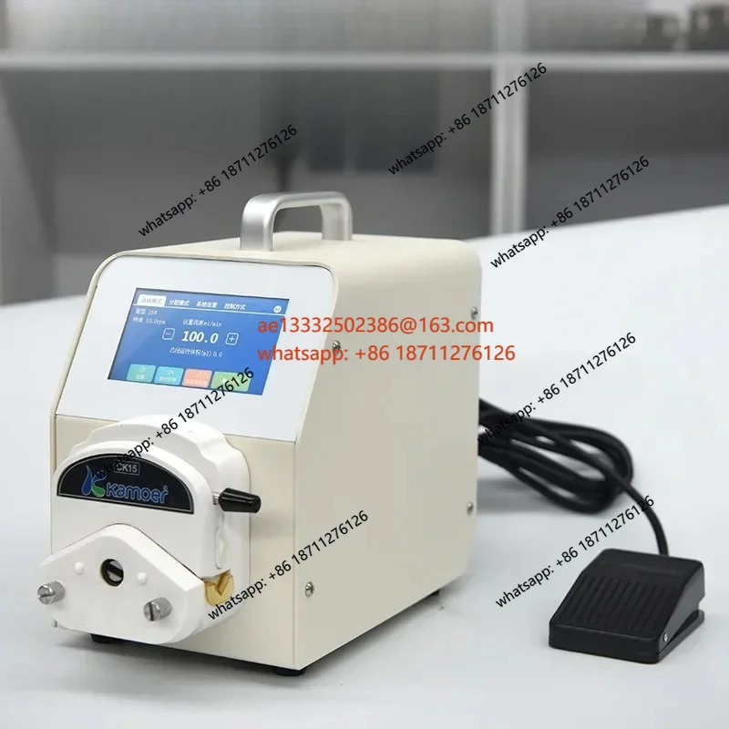 Large Flow Multiple Distribution Modes LCD Touch Screen Adjustable Speed Intelligent Peristaltic Constant Current Pump
