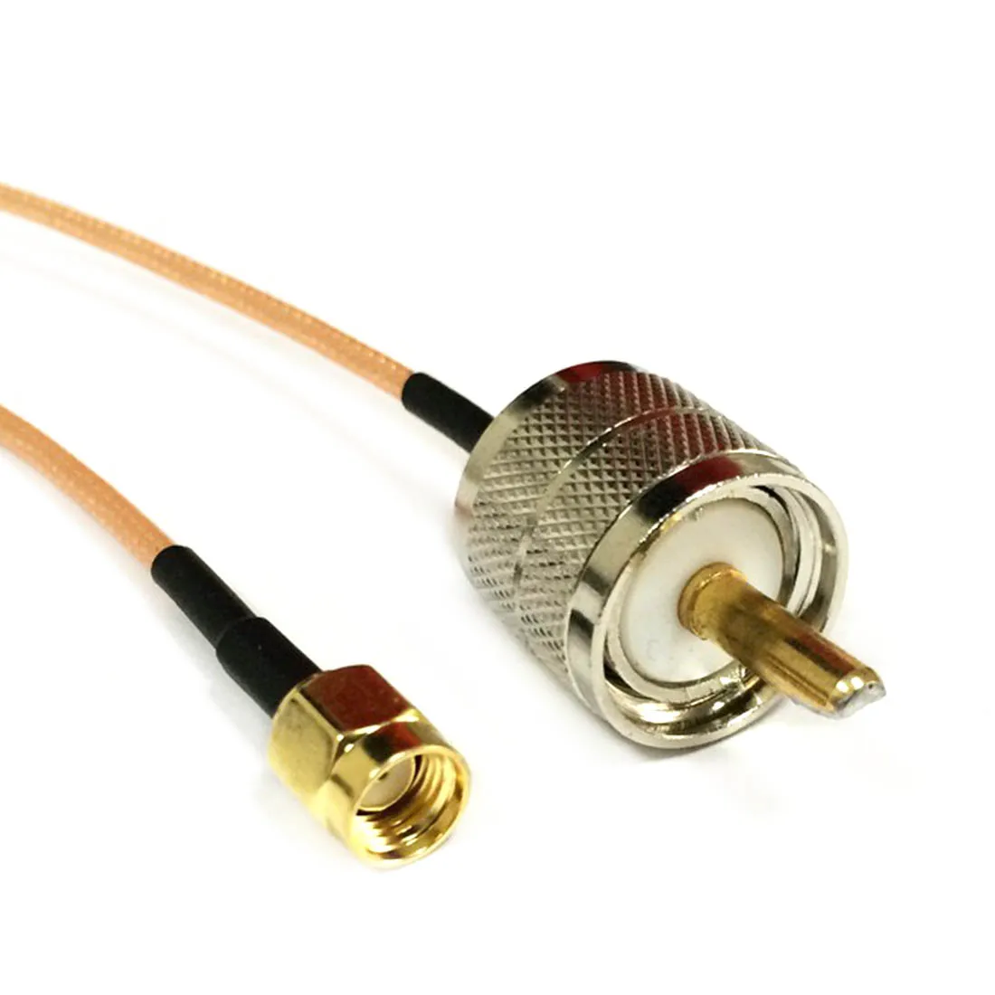 

New RP SMA Male Plug to UHF Male Plug RG316 Coaxial Cable Pigtail 15cm 6inch