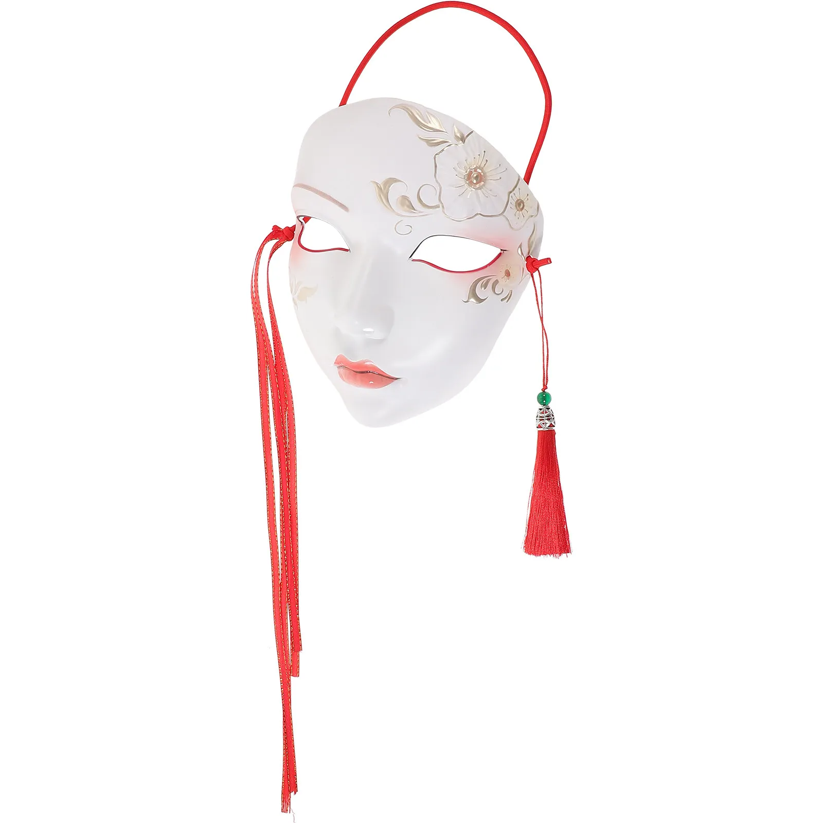 Chinese Style Plastic Beauty Mask for Women – Masquerade, Halloween, Carnival & Festival Cosplay