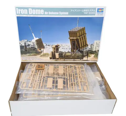 Model Kit 01092 1:35 Trumpeter  Iron Dome Air Defense System Assembly Plastics  Custom Collectible Children Toy Birthday Gift