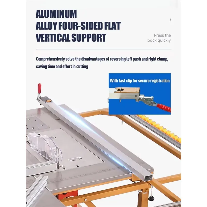 Multifunction Table Saw For Woodworking WJ-100 Wood Cutting Sliding Table Panel Saw Machine Machine For Furniture
