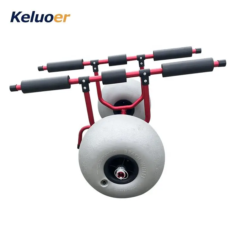 Kayak Transportation Tools With Pneumatic Tires Beach Boat Punching Boat Trailer SUP Cart