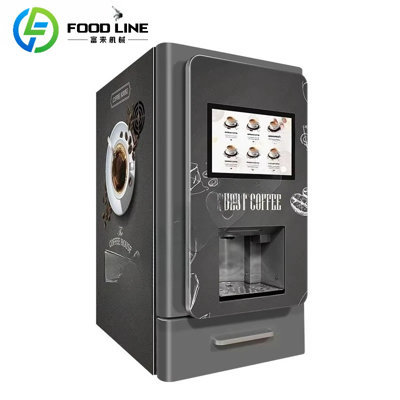 FL Vending Machine Factory Capsules Coffee with Hot Drink Table Vending Machine for Business Coffee Machine