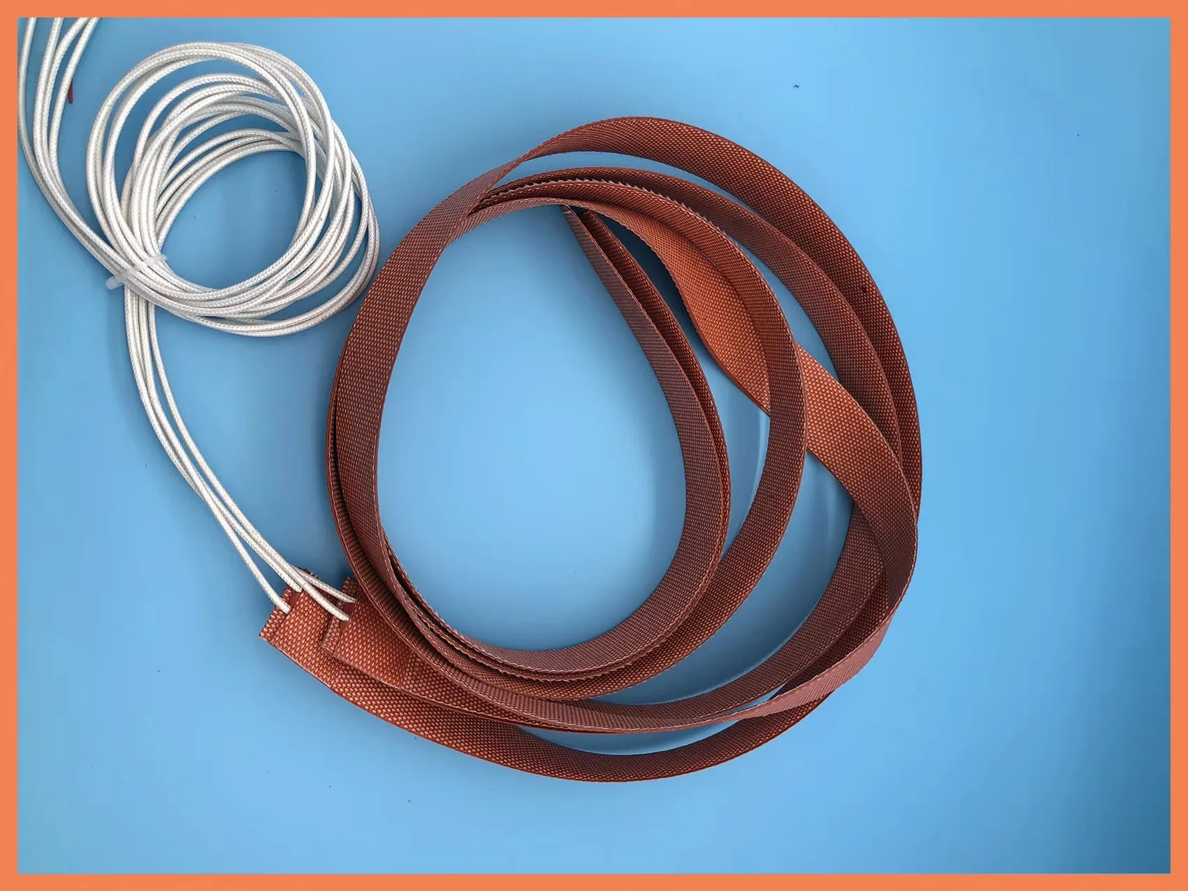 

50 Вт 12 В 12x500 мм электрические грелки силиконовый нагреватель термонагревательная полоса гибкая линия нагреватель ремень для инжектора с подогревом