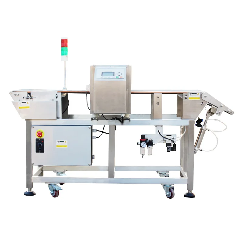 

High-precision metal detector, food and vegetable chemical metal foreign body automatic removal equipment, assembly line gold in