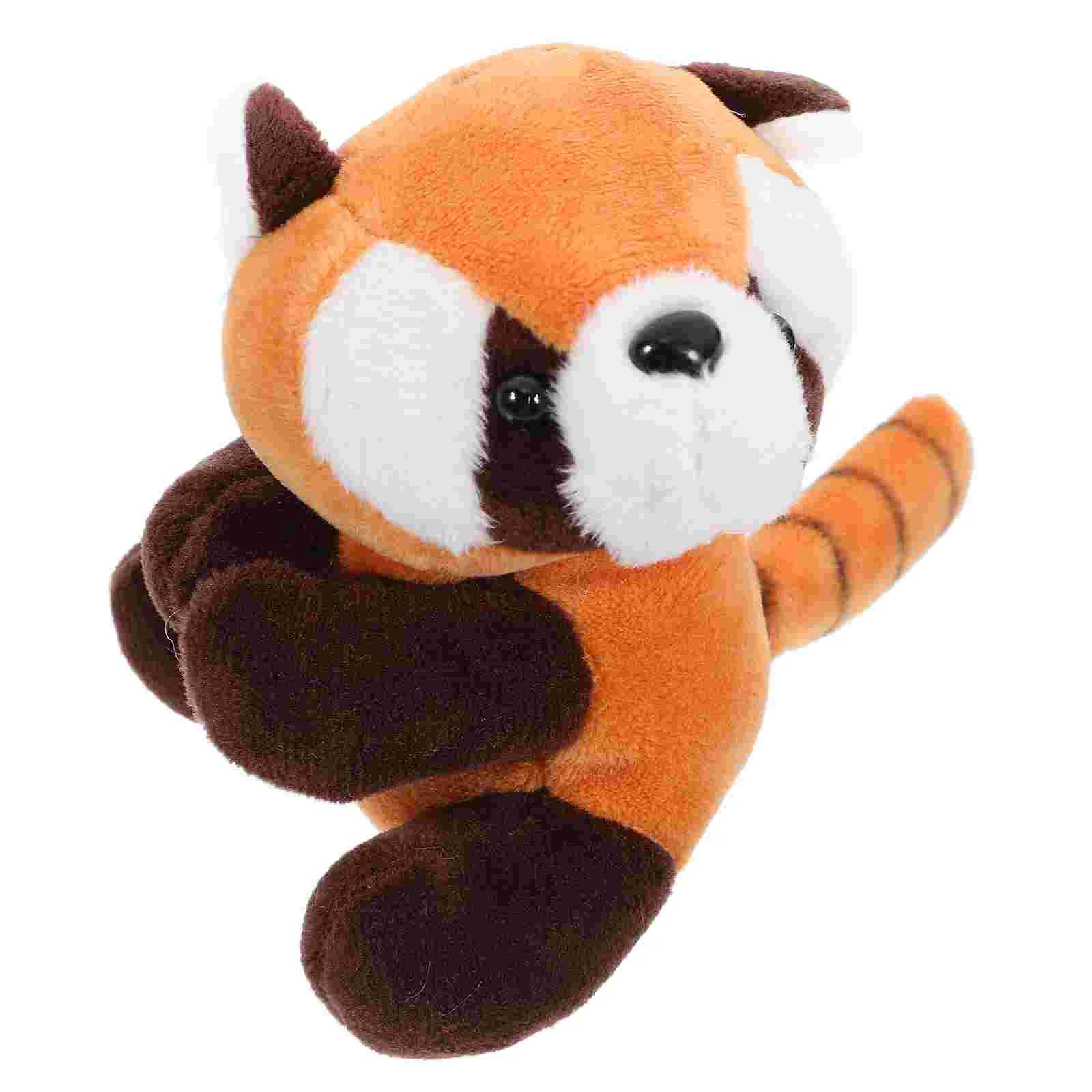 Raccoon Trap Red Panda Ornament Household Cute Plushies Small Stuffed Animal Mini