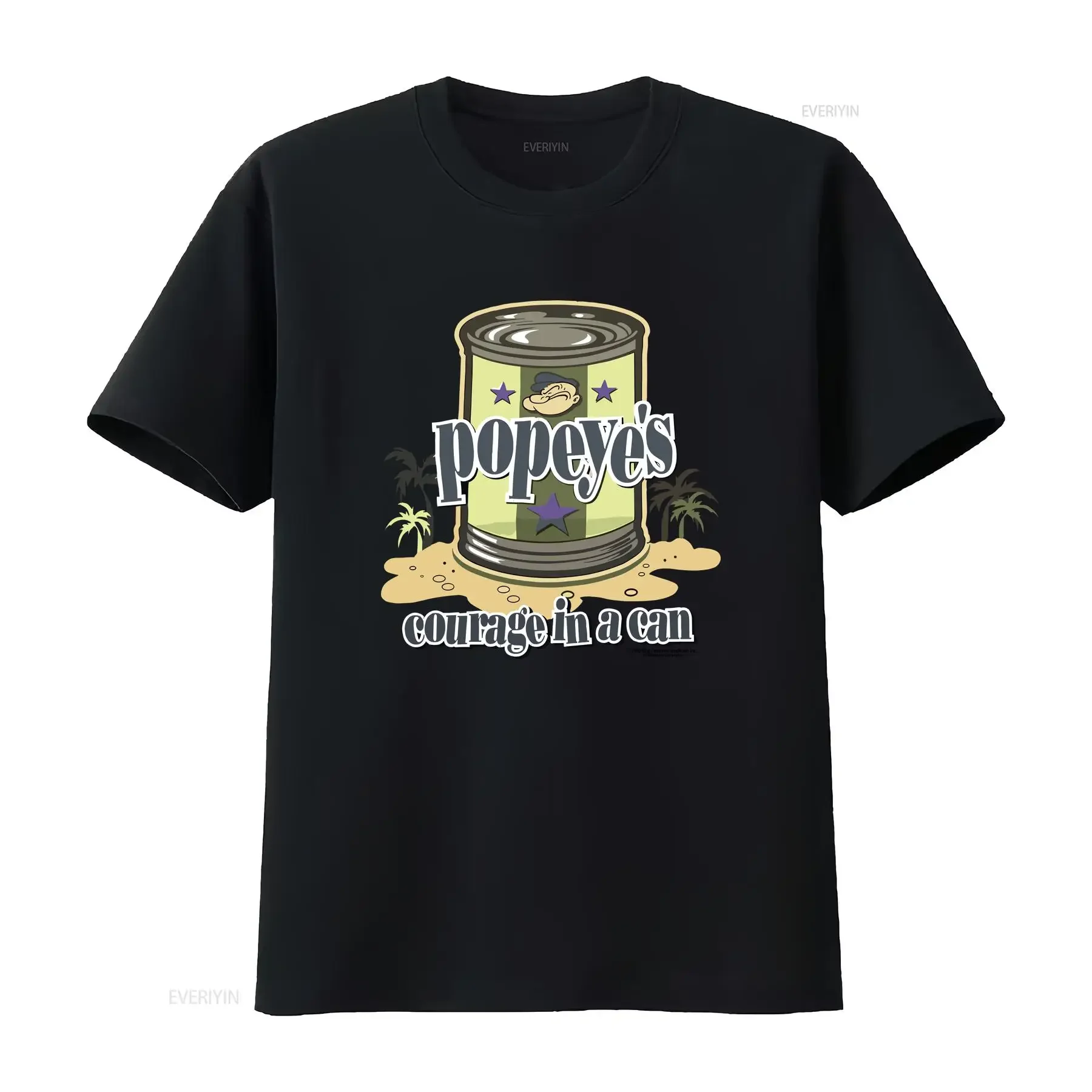 

Vintage Popeyes T Shirt Adult XL MGM Grand Las Vegas 1996 90s USA Made vintage Washed Casual fashion streetwear Soft Versatile