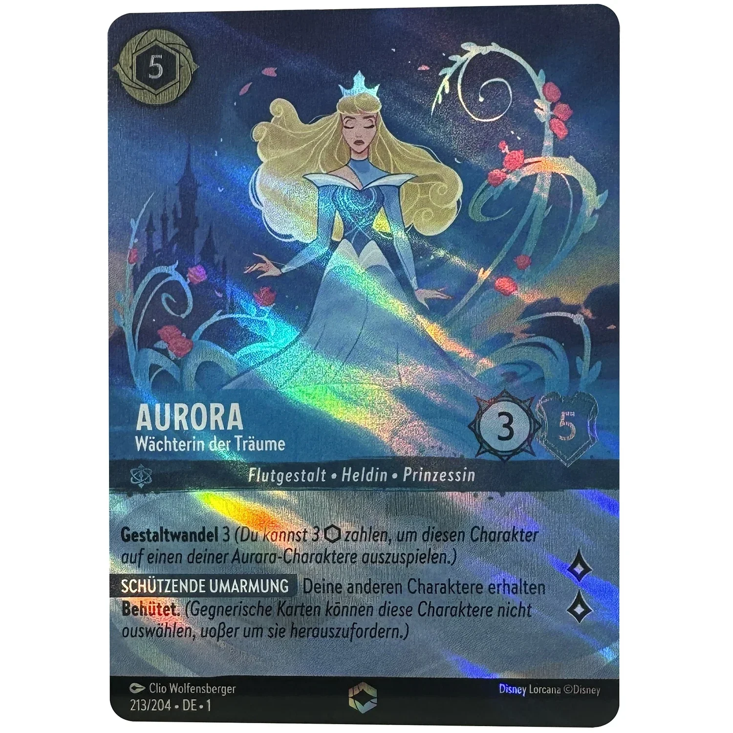 Lorcana Enchanted Surge Foil Proxy TCG carte da gioco germania lingua inglese francese carte singole scelta nuovo gioco