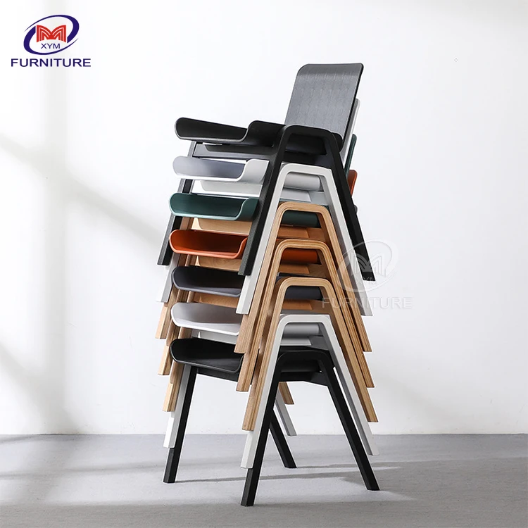 

XYM Furniture Nordic Wooden Legs Dinner Chairs Restaurant Cafe Simple Design Wood Dining Chair