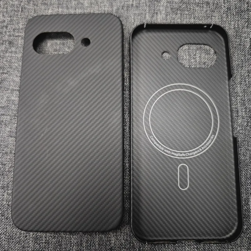 Etui z włókna węglowego do Google Pixel 10A, magnetyczne etui, osłona z włókna aramidowego, ultracienka ochronna obudowa na telefon komórkowy, akcesorium. — zdjęcie produktu 4