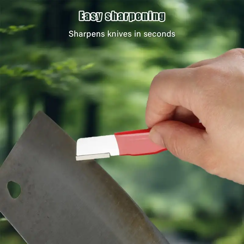 Portable Quick  Sharpener Outdoor Handheld Knife Sharpener Fruit Pruning Shears Sharpening Tool Cutter Grinder