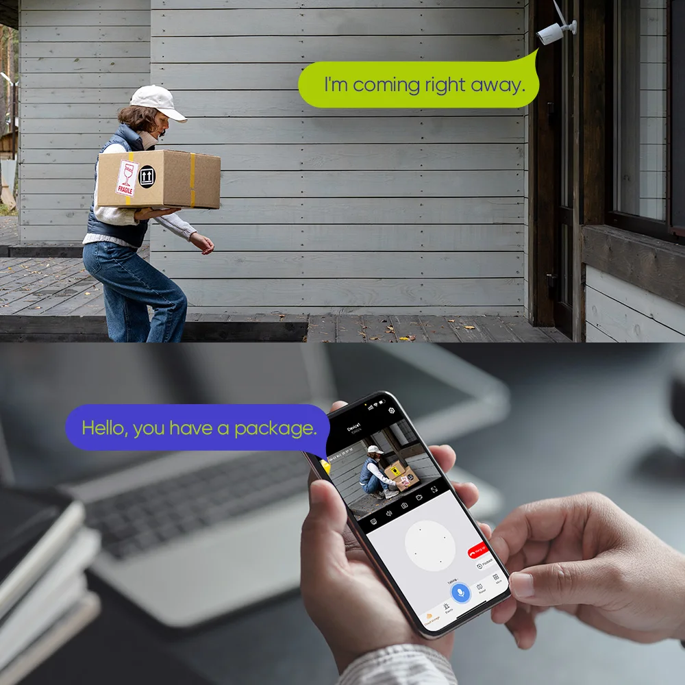 SANNCE-sistema de cámaras de vigilancia Wifi, 5MP, visión nocturna IR inteligente, detección de movimiento por voz bidireccional, cámara protectora de seguridad Wifi