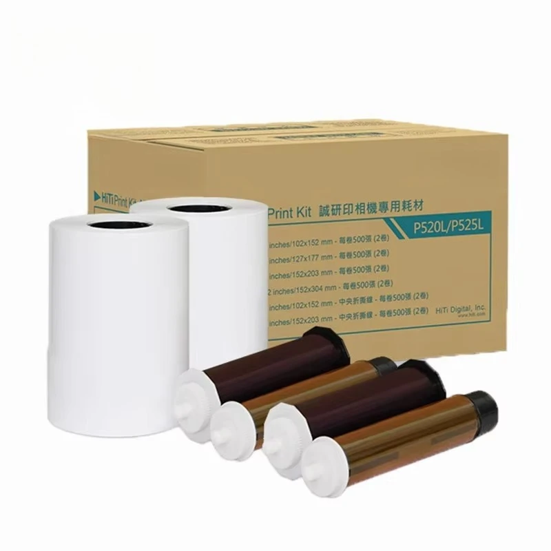 Hot Sale P525L Photo Paper and Ribbon Print Kit and Consumables