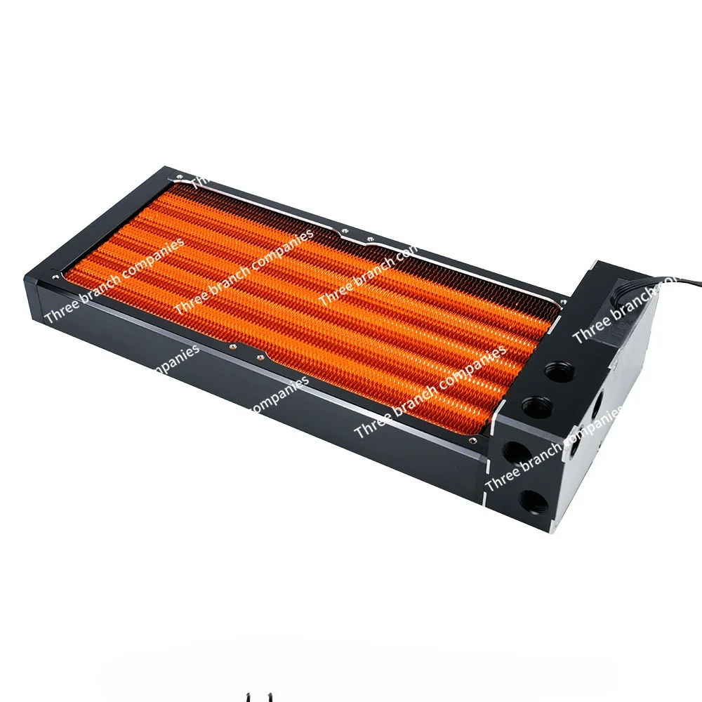 Ultra-thin 17MM version of Titan cold row 120 240 360 copper A4 chassis split water cooling