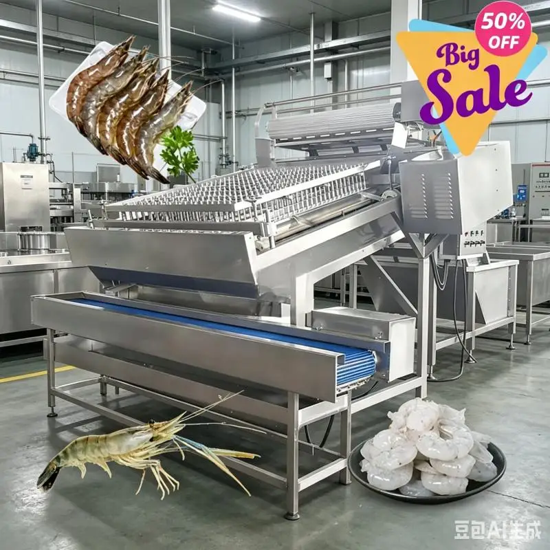 Customized Shrimp Peeling Machine Automatic Shrimp Peeler Machine Shrimp Shell Removing Machine Prawn Shell Peeler