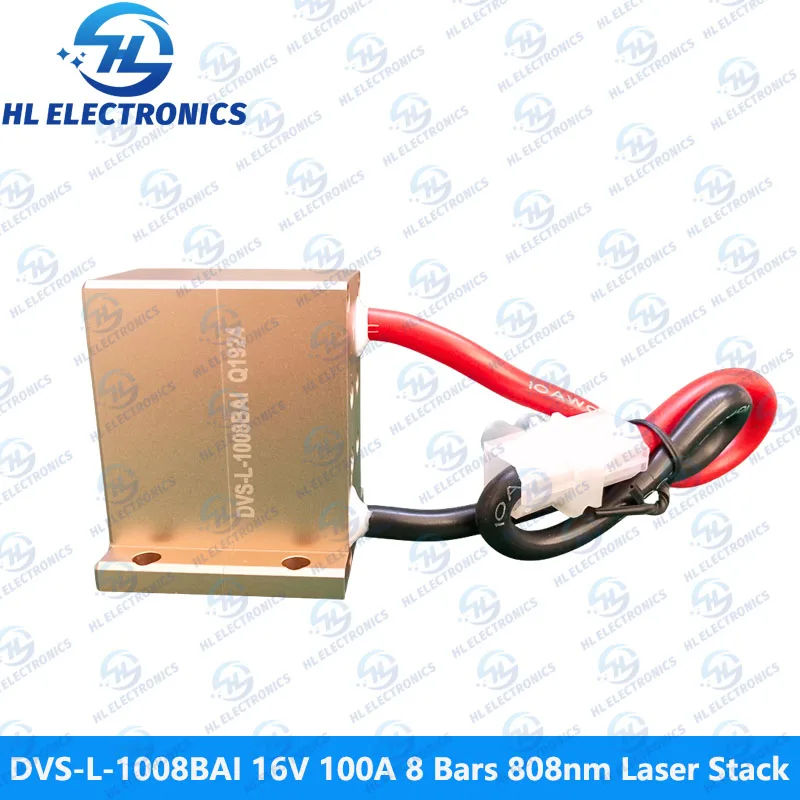 DVS-L-1008BAI 16V 100A 8Bars 800W 808nm Laser Stack for Hair Removal