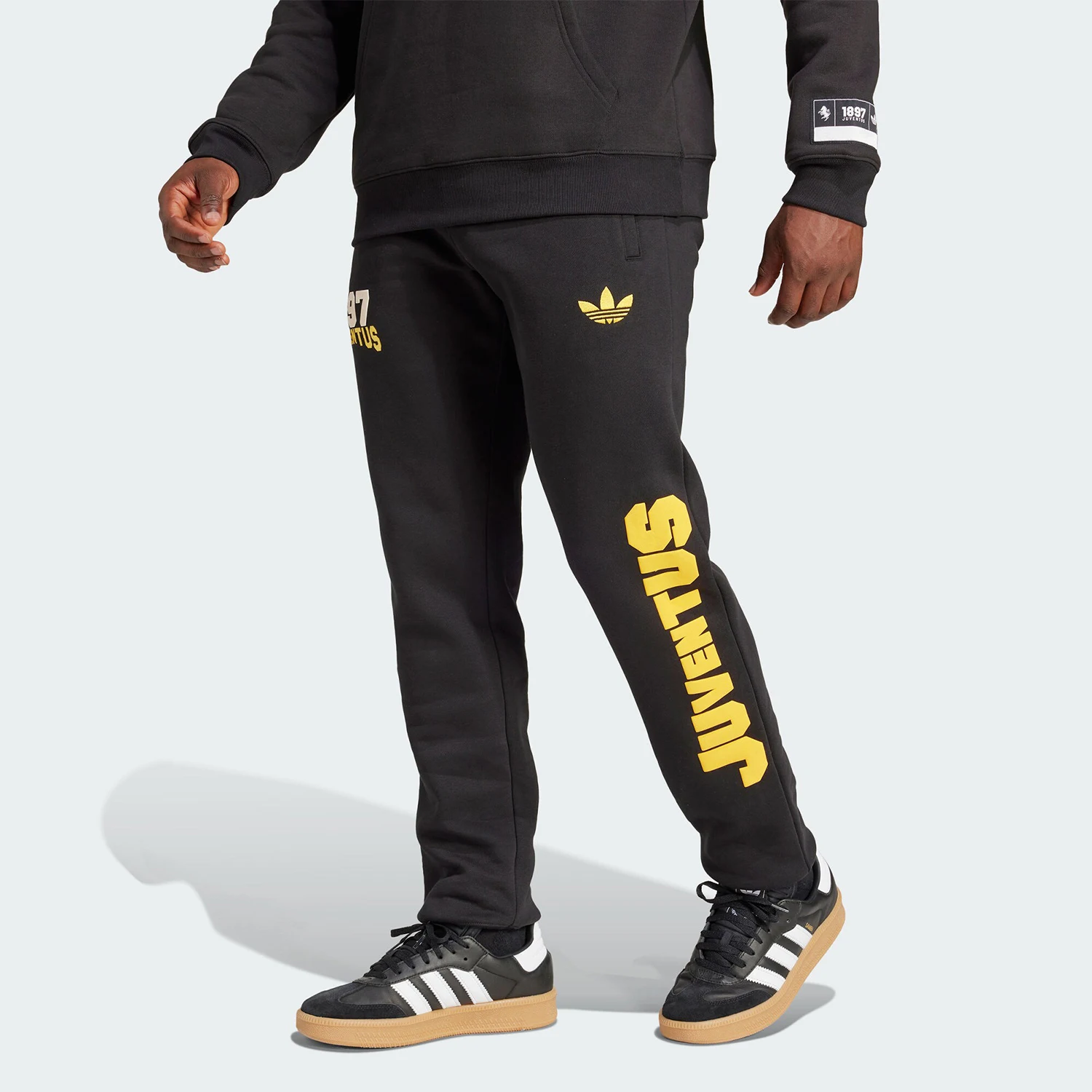 

Adidas Original Men's Thermal Print Elastic-Ankle Sports Pants JF2569