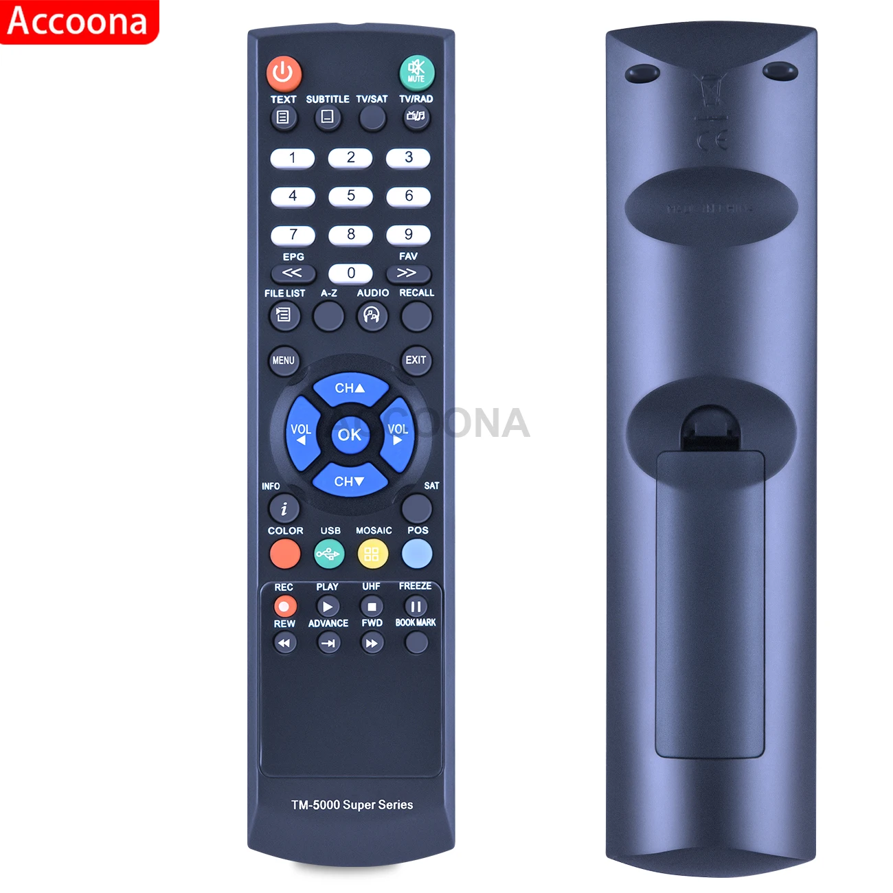 Remote control untuk CLARKE TECH C 3100 4100 HD