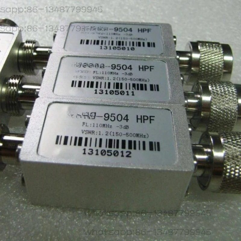 

High Pass Filter Preselector KC9504.02 HPF Modulated Duplexer Option 110MHz for 901