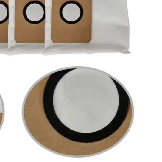 4Pcs Nonwoven Dust Bags For For Conga Y70 For Genesis Robot Vacuum Cleaner Self Emptying Base Station Replacement Accessories