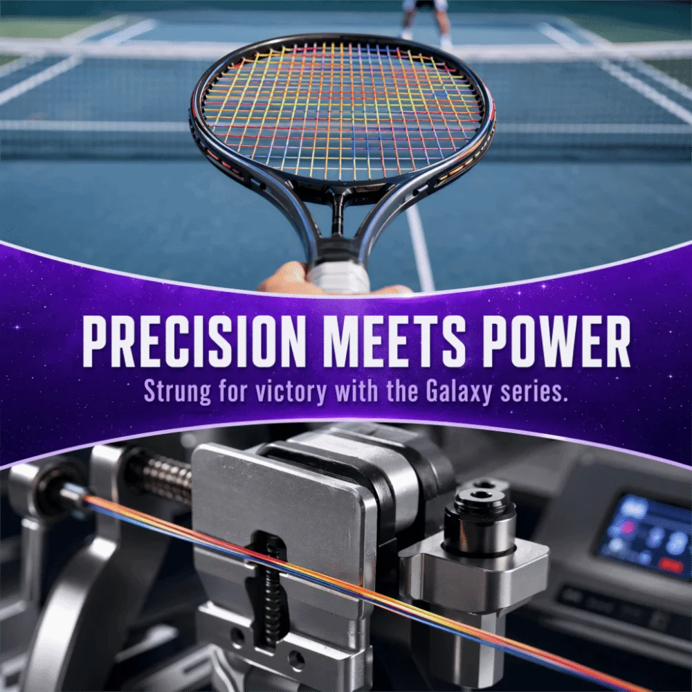 22-32lbs Badminton Racket String Rainbow Multi-Color Badminton Equipment String Nylon Durable Material High Pound Line