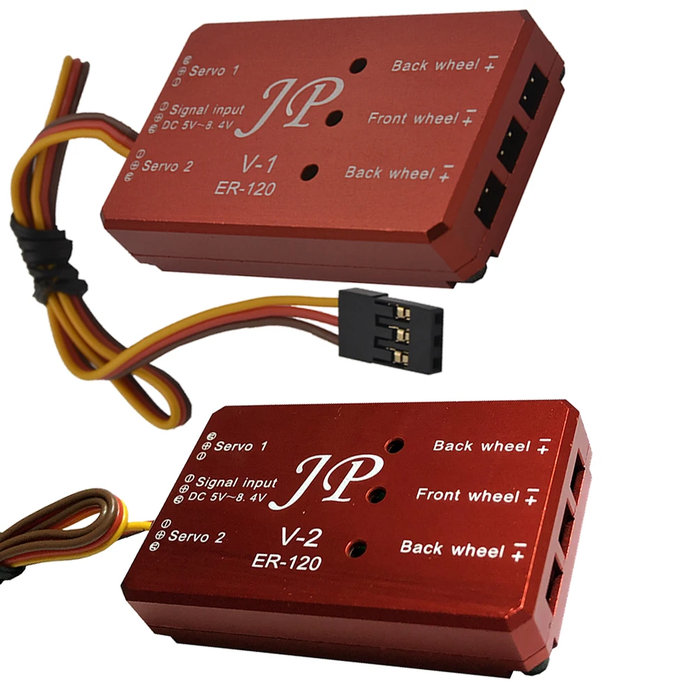 JP Metal Retractable Landing Gear Controller ER120 V1 and V2 or ER150 V1B and V2  For RC Fixed-wing Aircraft Airplane