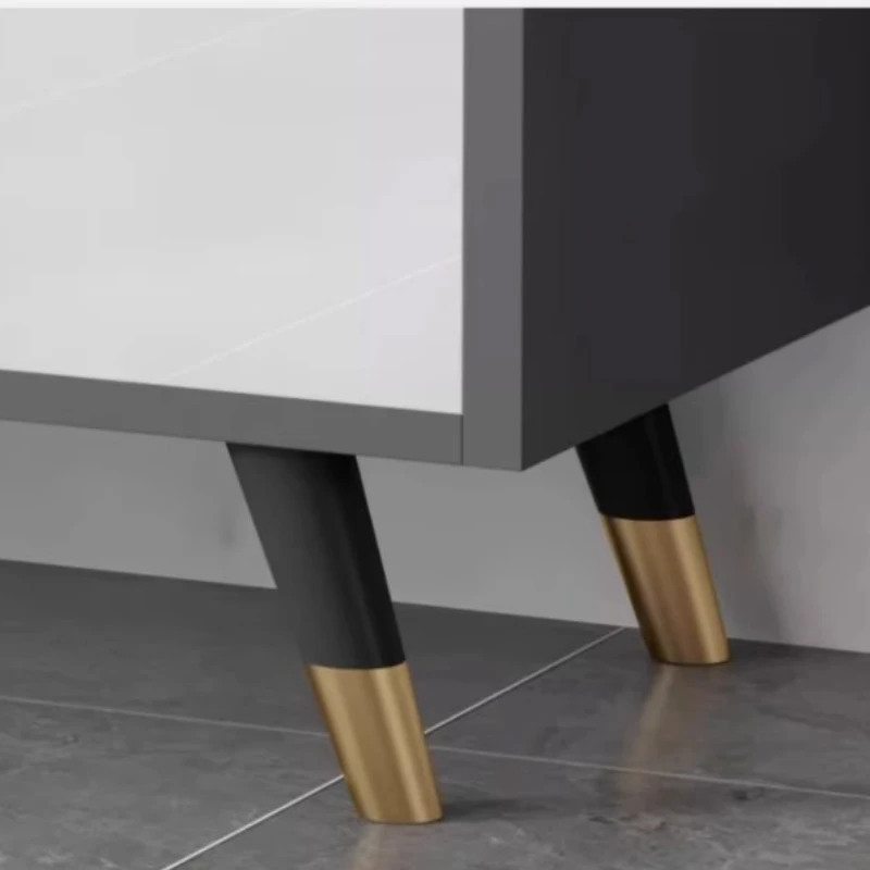 Moderne eenvoudige multifunctionele dressoiropslag Massief houten laden Slijtvaste kast Sencillo Y Duradero Eetkamermeubilair