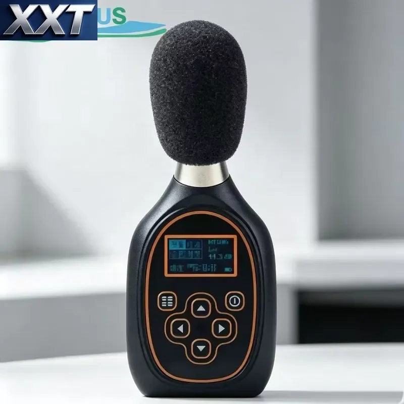 XXT HY-106 Handheld Sound Level Meter Datalogging Function 30~130dB Digital Noise Meter IP65 Protection 2dB Accuracy SD Card