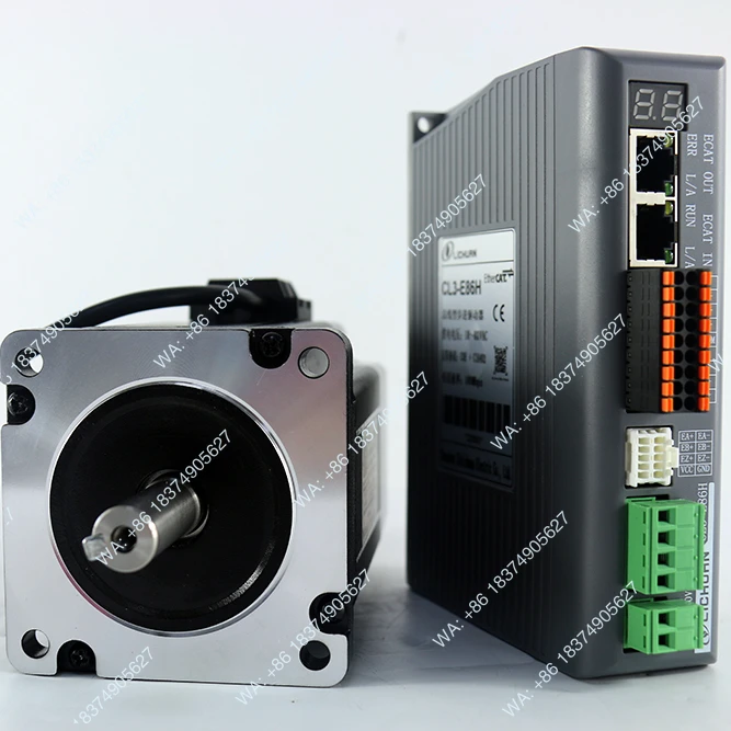Motor paso a paso NEMA 34 con Ethercat 10N.m 7.5A motor paso a paso de circuito cerrado Nema 34 bifásico con controlador LC86H2129 + CL3-E86H