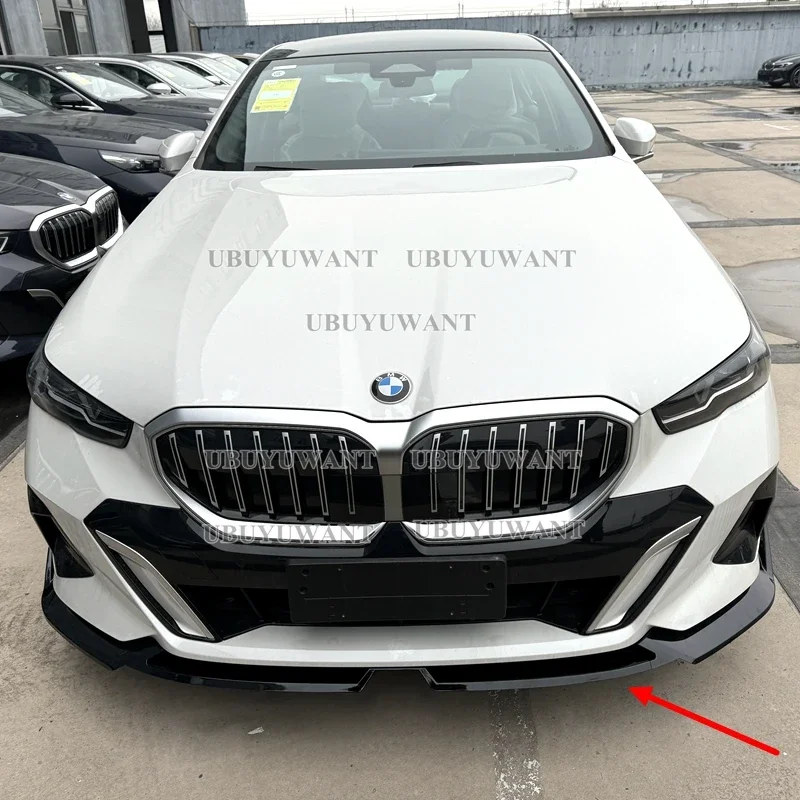 

Передний спойлер-сплиттер для BMW 5 SERIES G60 i5 M5 520i 528i 535i 530i 525i 2024 + автомобильные бамперы из АБС-пластика, автозапчасти для ремонта