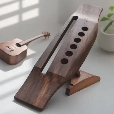 

Adjustment Bridge Plate Bass Guitar Saddle Insert for Acoustic Top Loading Wooden Wrench Nut