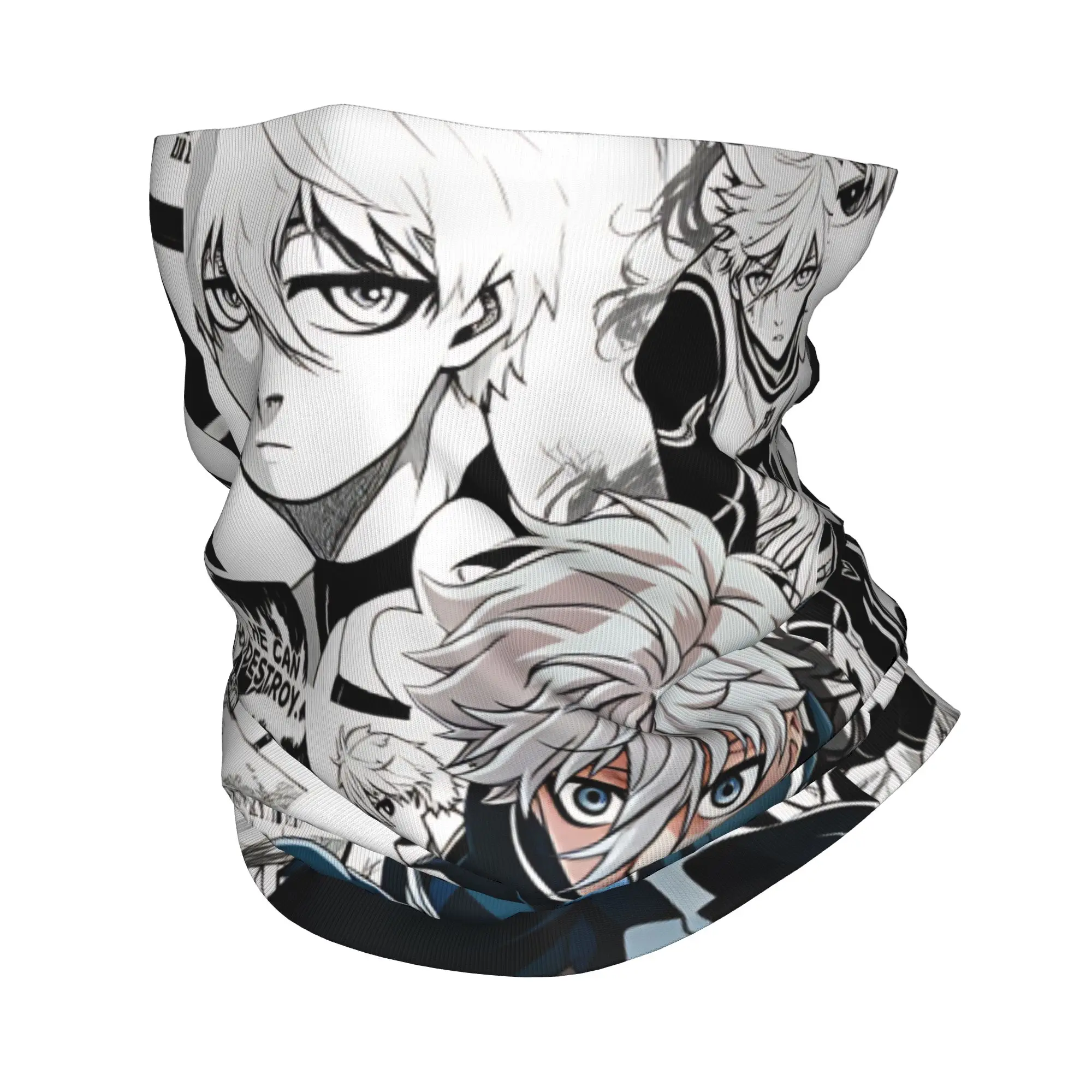 Manga Nagi Seishiro Bandana  Funny Balaclava Spring Running Travel Protection Bicycle Mask Soft Warm Face Cover Mask