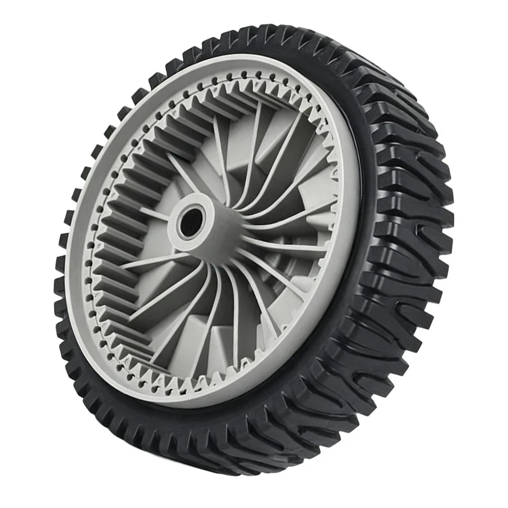 8 inch Plastic Deck Roller Wheels Compatible with For Craftsman 5 Series Models to Facilitate Even Deck Travel and Control