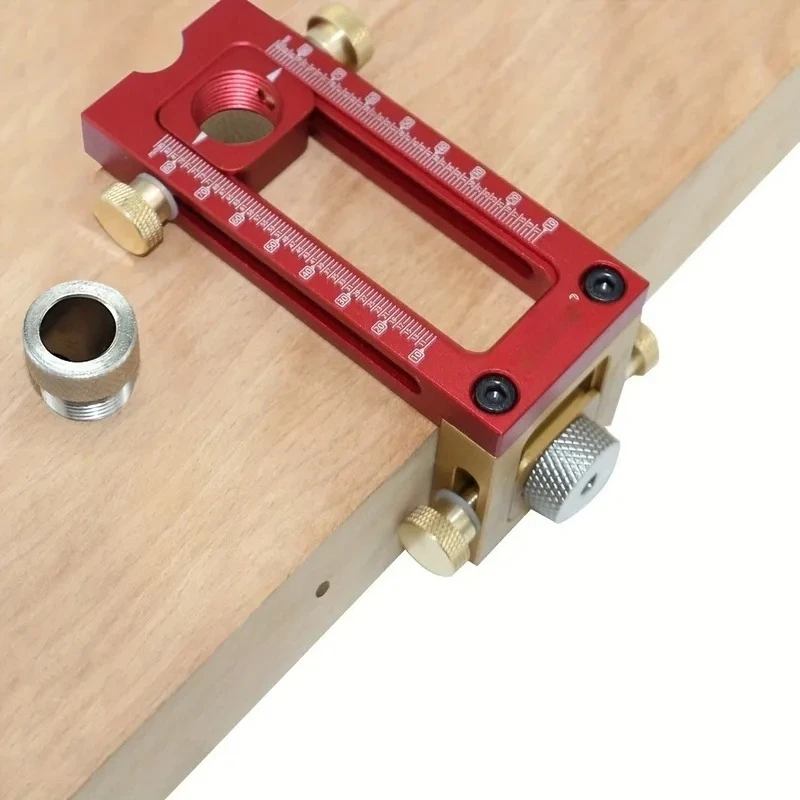 2 in 1 Baby Bed Positioner Cross Oblique Flat Head Punch Drill Sleeve Set for Bed Cabinet Screws Installation Tool Kit