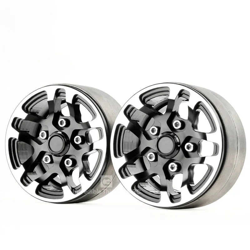for 1.9-inch aluminum alloy wheels G07 simulation climbing car lock tire wheel limited edition # GAX0138D