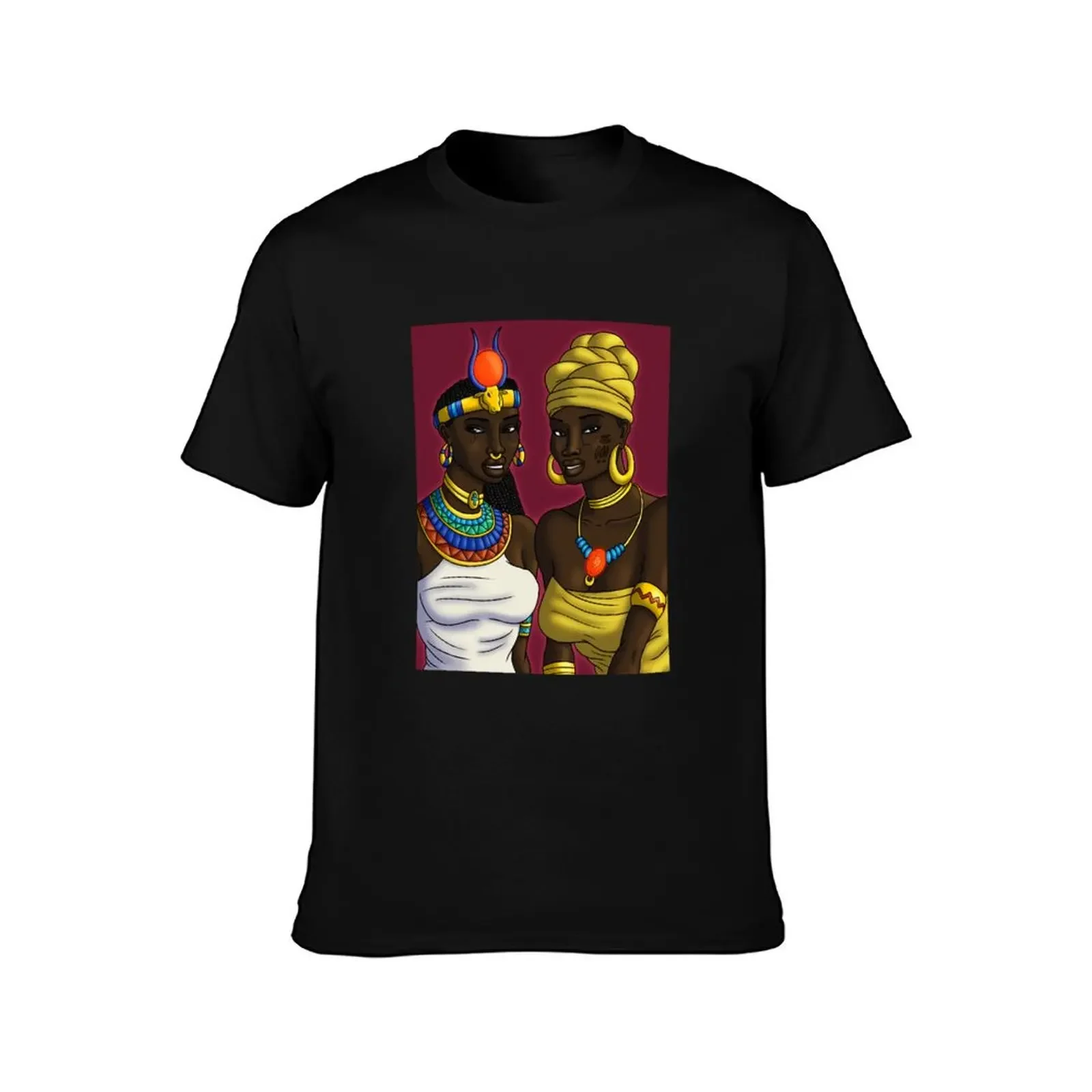 African Love Goddesses T-Shirt custom shirt Short sleeve tee t shirts for men