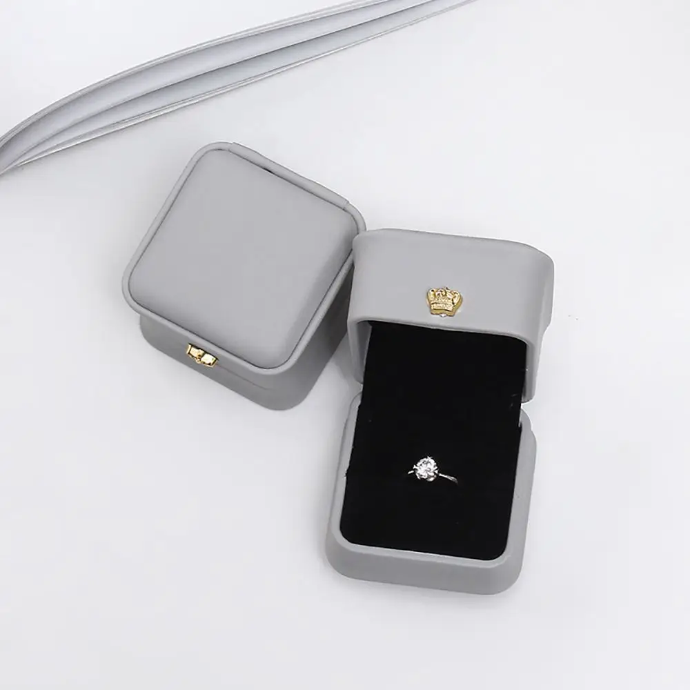 

Jewelry Package Case Stud Earrings Wedding Party Storage Gift Box Crown Buckle Ring Box Gift Boxes Storage Case Jewelry Display