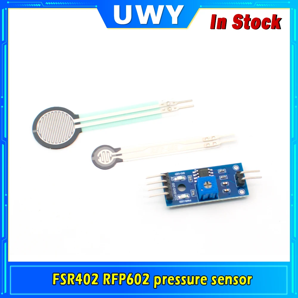 UWY FSR402 RFP602 Resistance Membrane Pressure Sensor Pressure Switch Long Tail Voltage Conversion Module