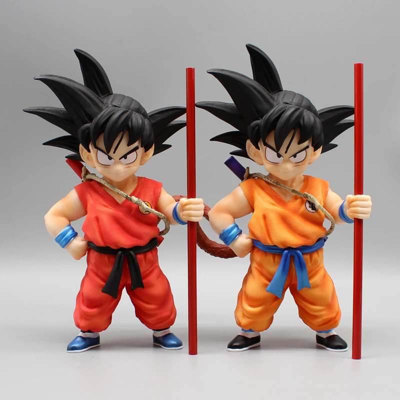 Poupées Dragon Ball Son Goku pour enfants, figurine d'action Anime, jouets de collection de vêtements d'entraînement, 2 couleurs, 19.5cm