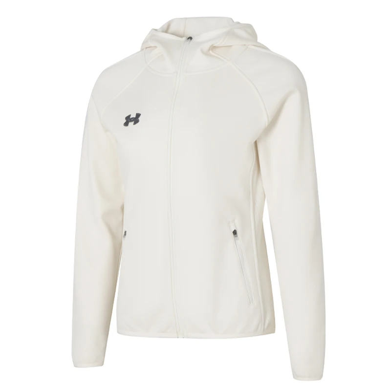 

Женская вязаная тренировочная спортивная повседневная удобная куртка с капюшоном Under Armour 25600405-101